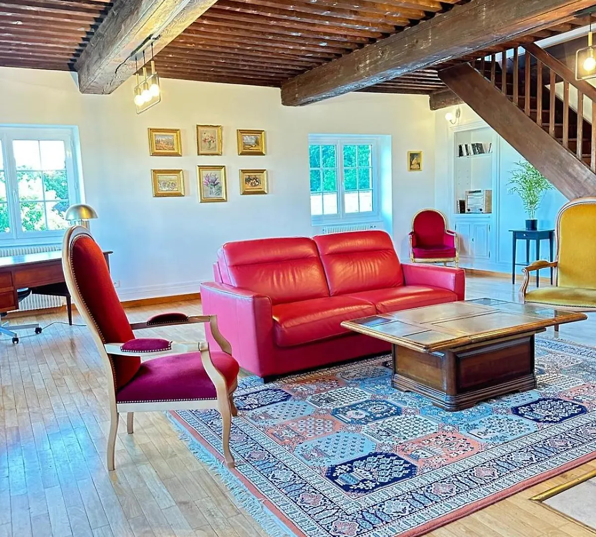 דירה Lissieu Sejourner Au Chateau De La Roue Grand Appartement